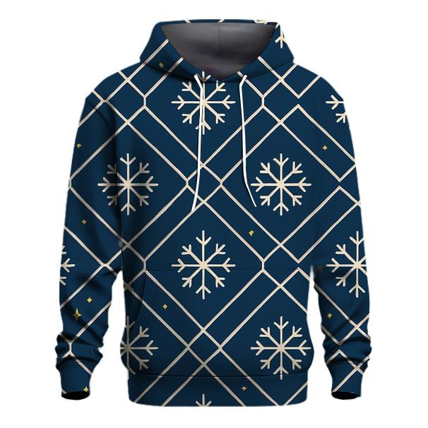 Snowflake Constellation Lattice hoodies fashion