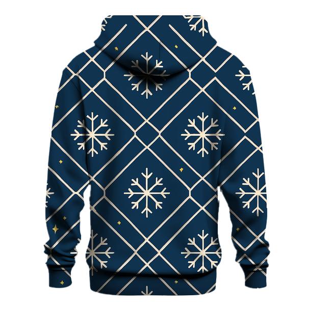 Snowflake Constellation Lattice hoodies fashion