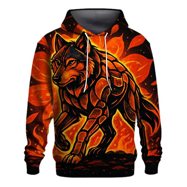 Sunforge Ember Pelt graphic hoodies