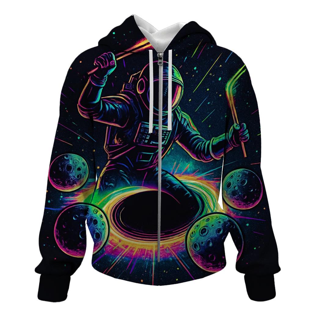 Neon Rift Drummer At The Event Horizon hoodie trends