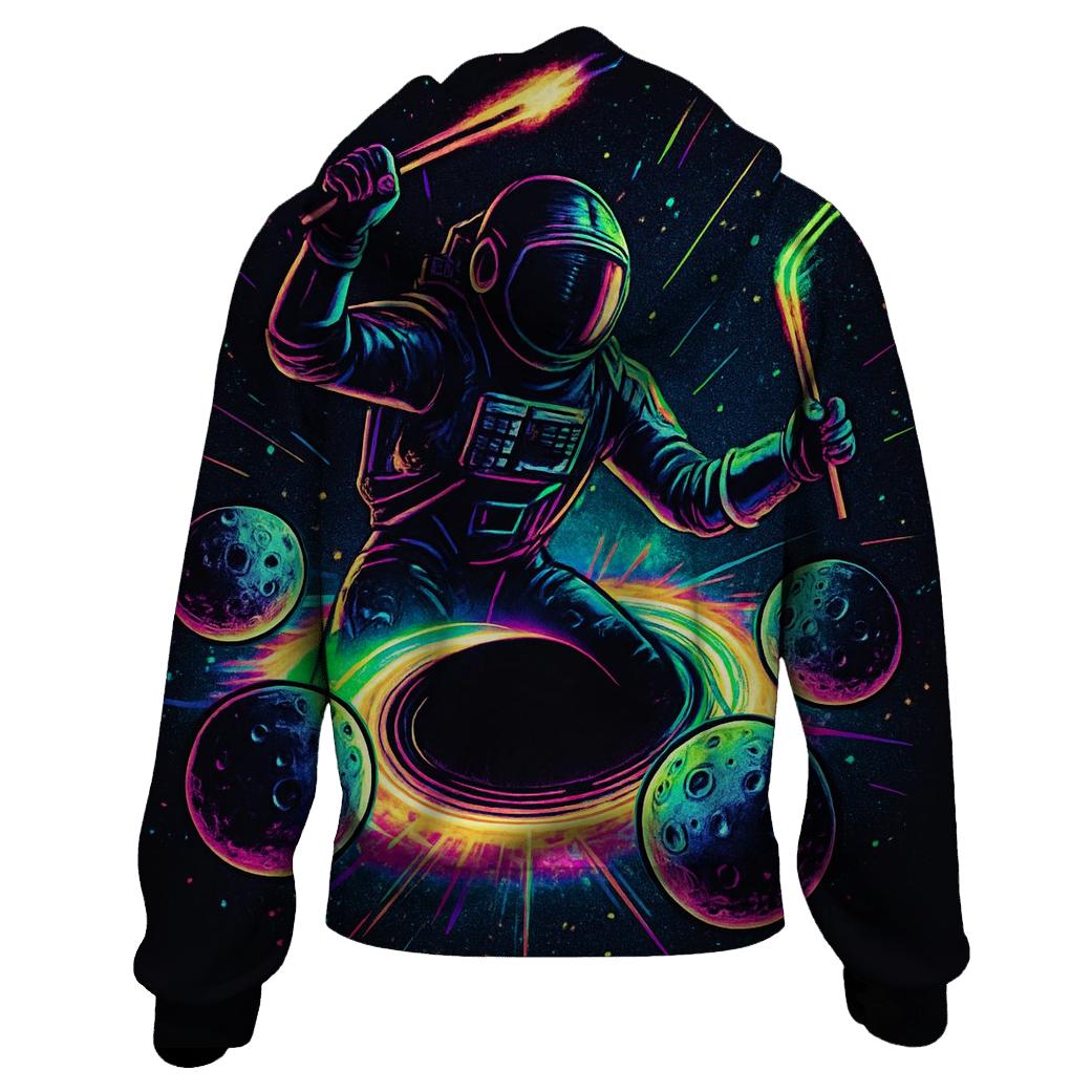 Neon Rift Drummer At The Event Horizon hoodie trends