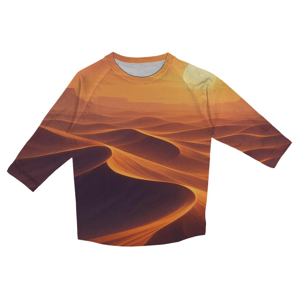 Saffron Dune Long Shadow Waltz stylish quarter sleeve tops