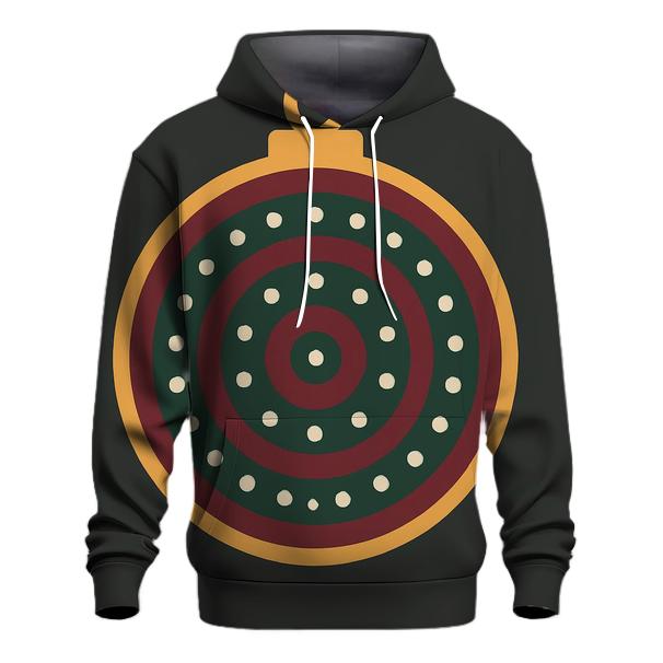 Golden Ornament Mandala Rings designer hoodies