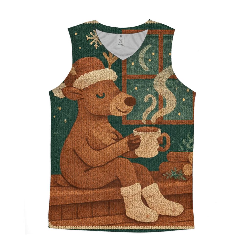 Reindeer Sauna Lodge Serenity sports performance tank tops