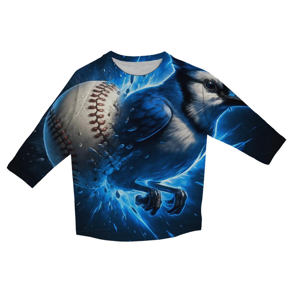 Midnight Flight Breakthrough Blue Jays stylish quarter sleeve tops