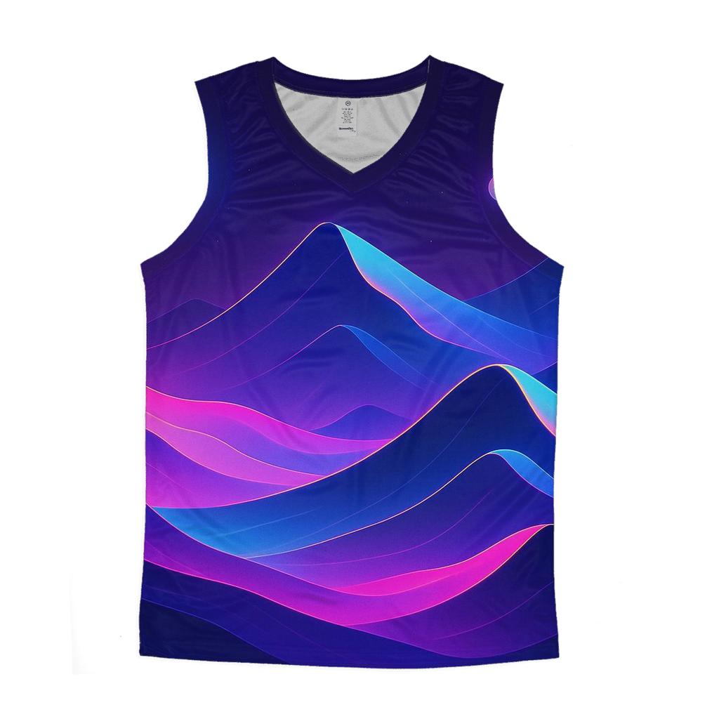 Neon Drift Atlas casual summer tank tops