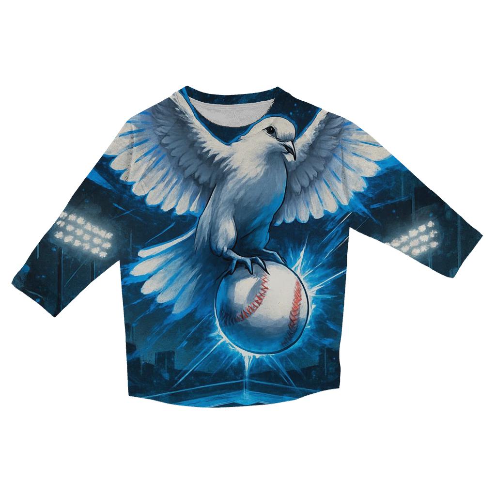 Graffiti Flight Above The Diamond personalized 3/4 sleeve tees