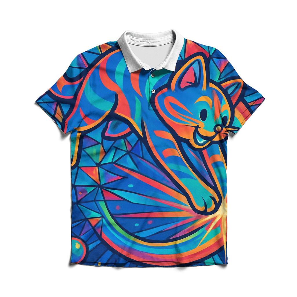 Kaleidoscope Dream Pounce casual sports polo shirts