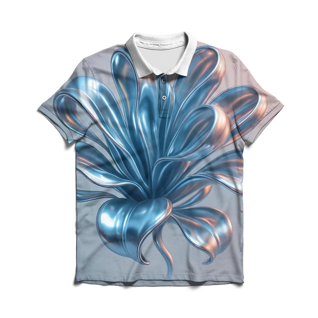 Chrome Mirage Bloom casual sports polo shirts