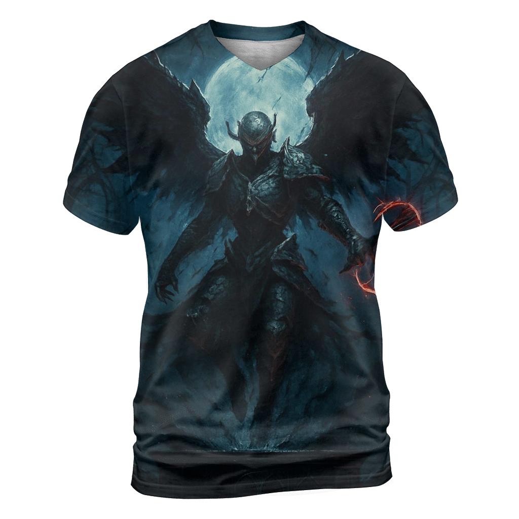 Cathedral Of The Hollow Seraph artistic all-over print tops
