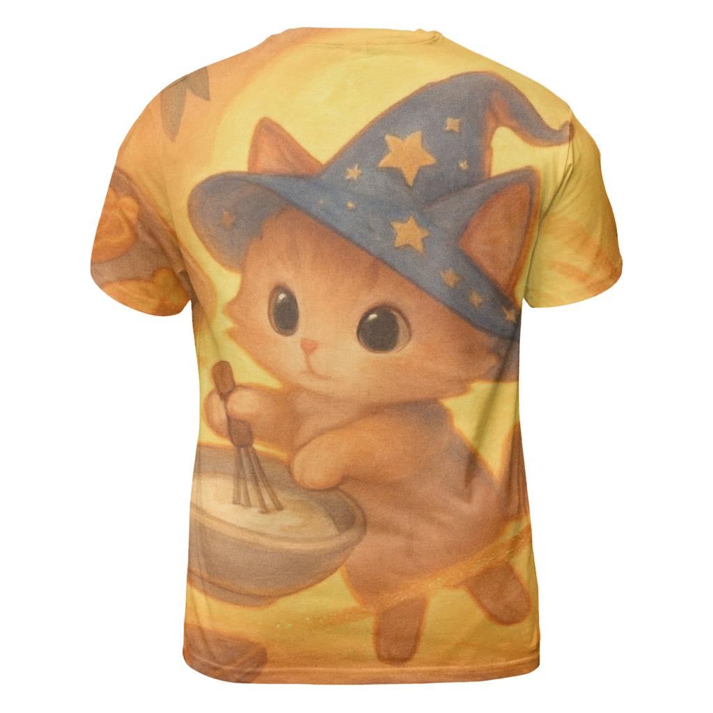 Sunrise Bakery Witch Kitten custom all-over print shirts