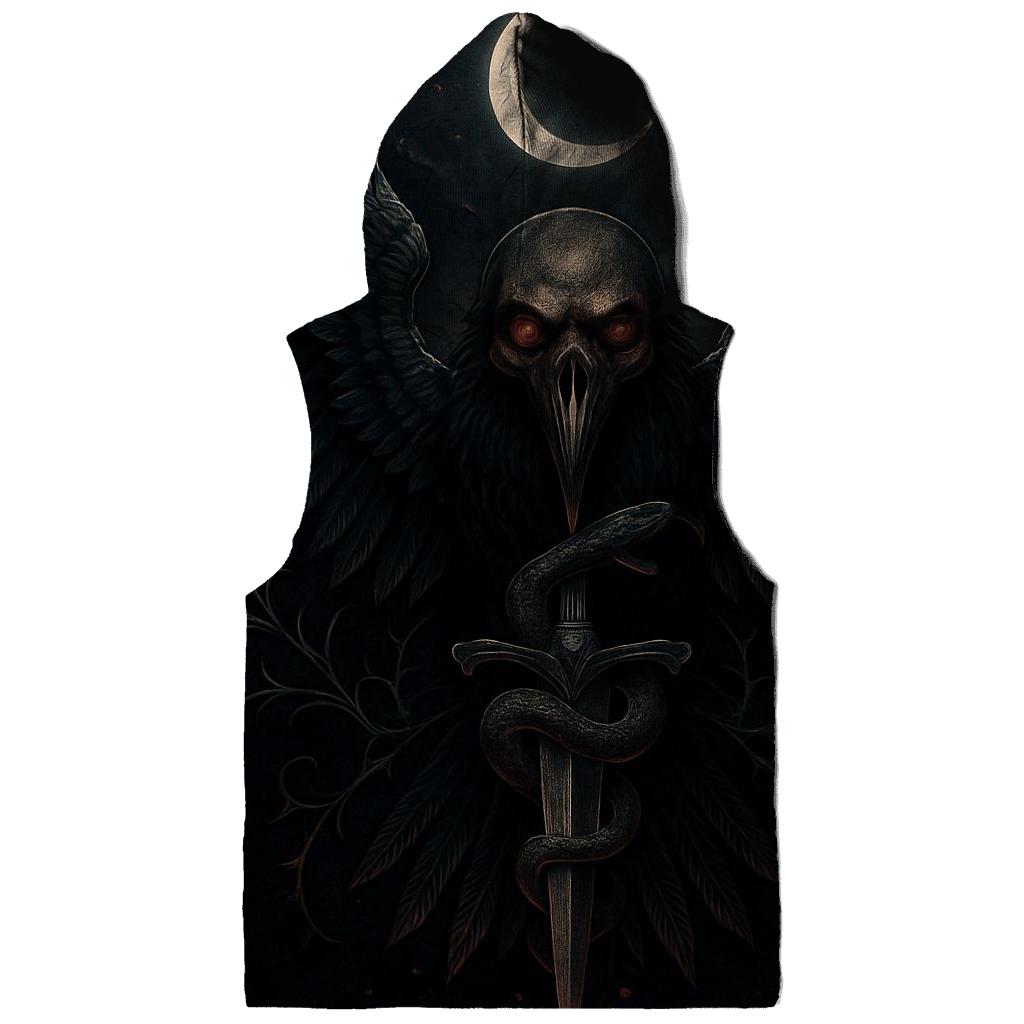 Obsidian Raven And The Dagger Moon custom hoodies