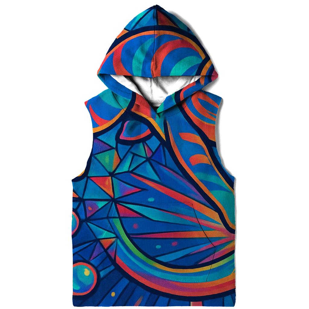 Kaleidoscope Dream Pounce zip-up hoodies