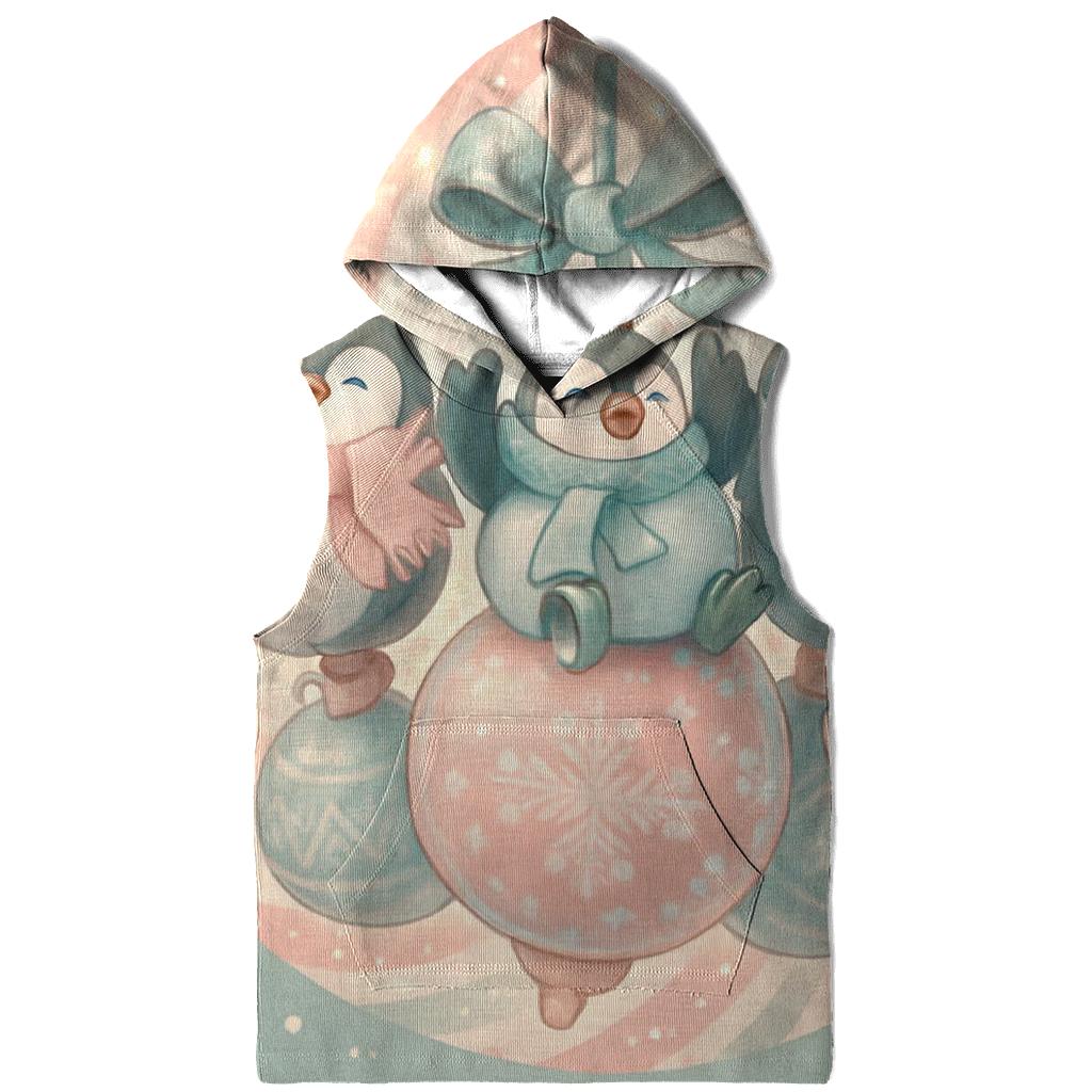 Penguin Ornament Parade Carousel premium hoodies