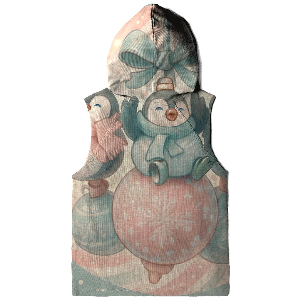 Penguin Ornament Parade Carousel premium hoodies