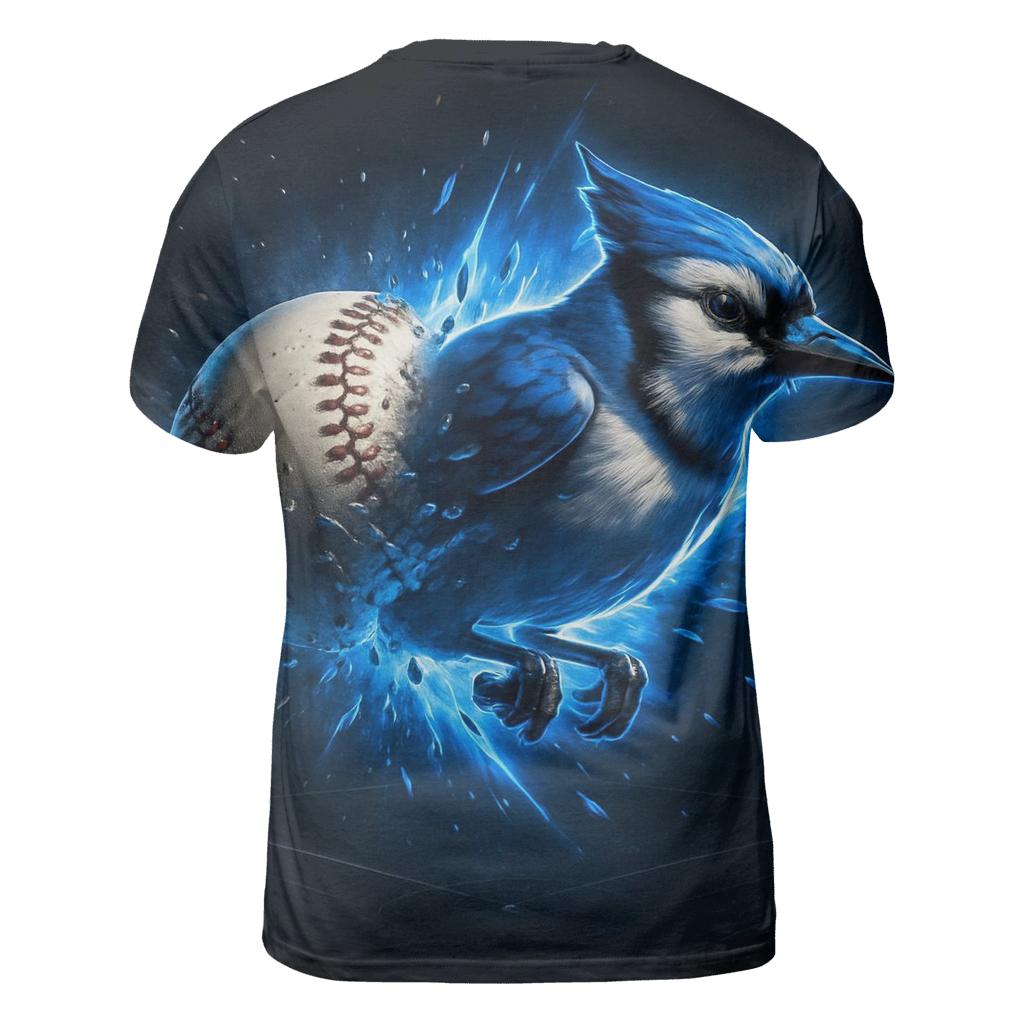 Midnight Flight Breakthrough Blue Jays trendy printed shirt styles