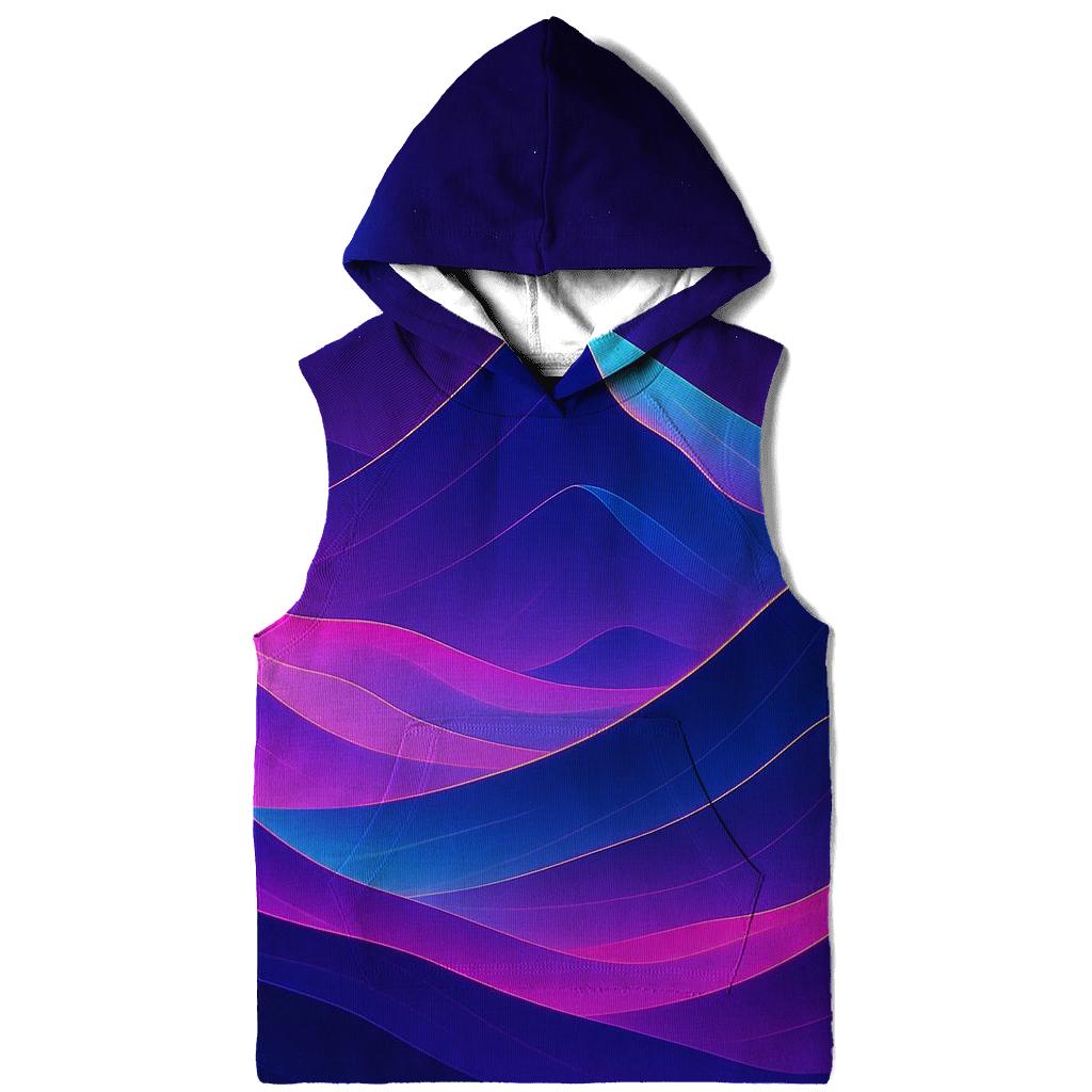 Neon Drift Atlas graphic hoodies