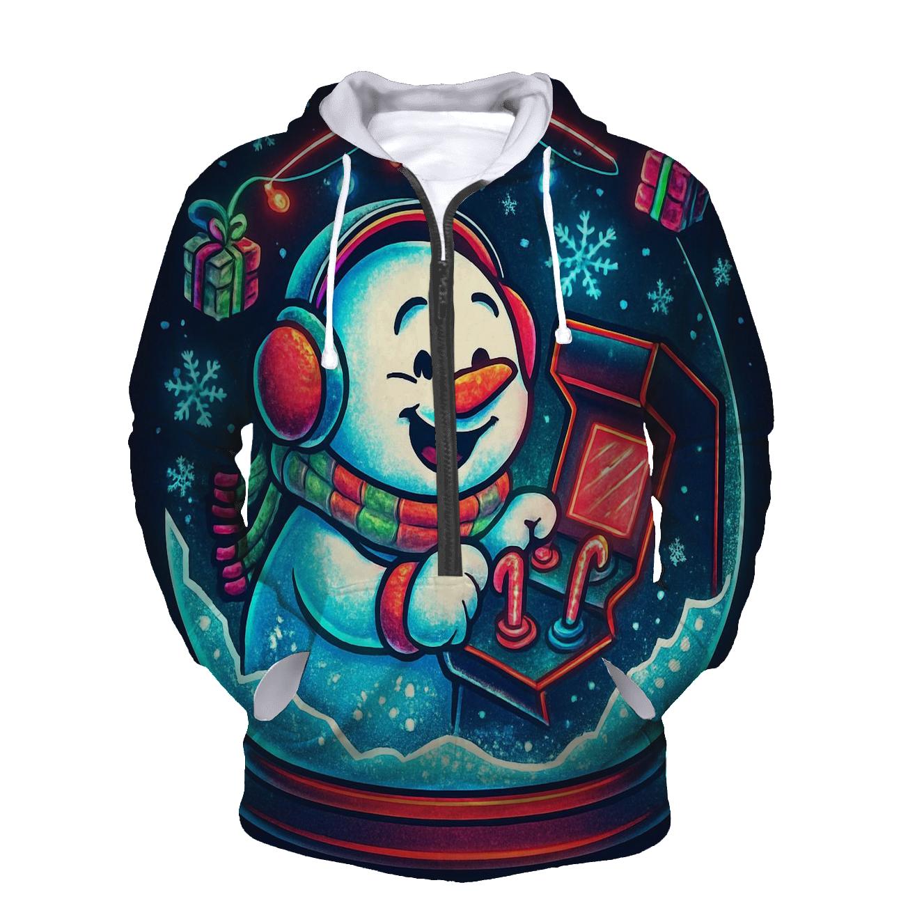 Snow Globe Arcade Chaos hoodie styles