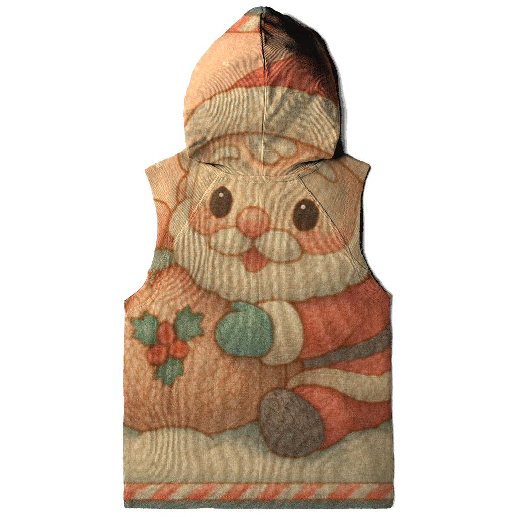 Knitted Candy Cane Santa Cozy Charm lightweight hoodies