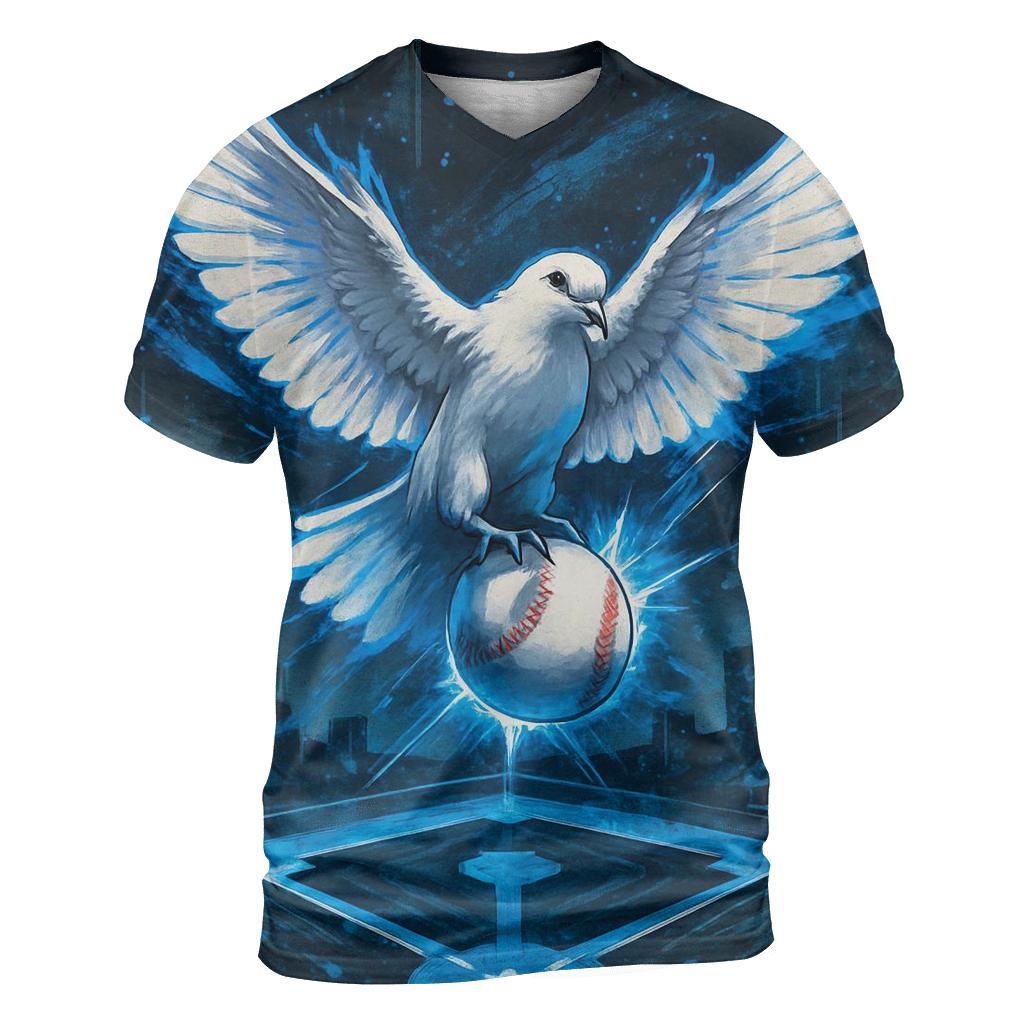 Graffiti Flight Above The Diamond personalized full print shirts