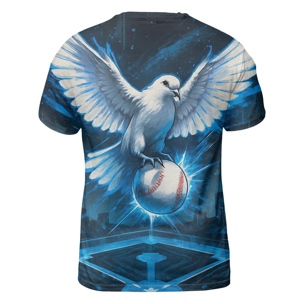 Graffiti Flight Above The Diamond personalized full print shirts