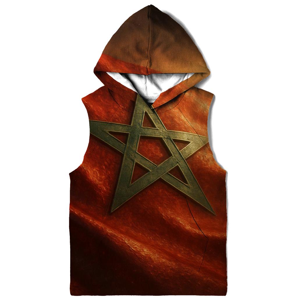 Metal Crest Mirage Of Morocco printed hoodies