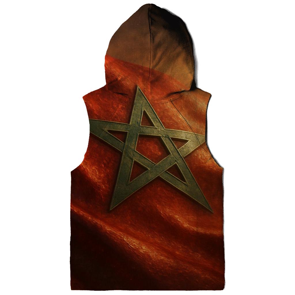 Metal Crest Mirage Of Morocco printed hoodies