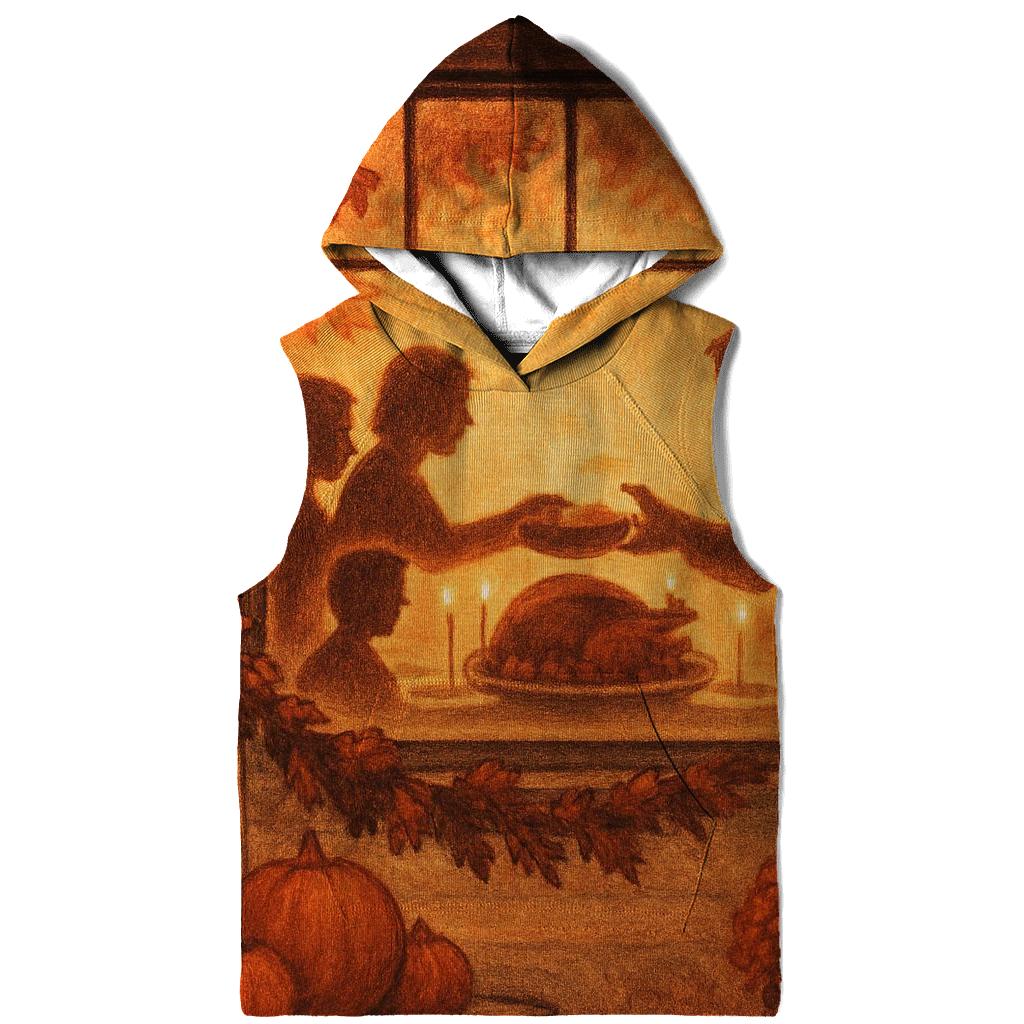 Golden Hour Family Table Through Window Glow hoodie trends