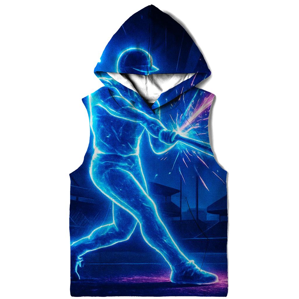 Neon Dugout Night Charge premium hoodies