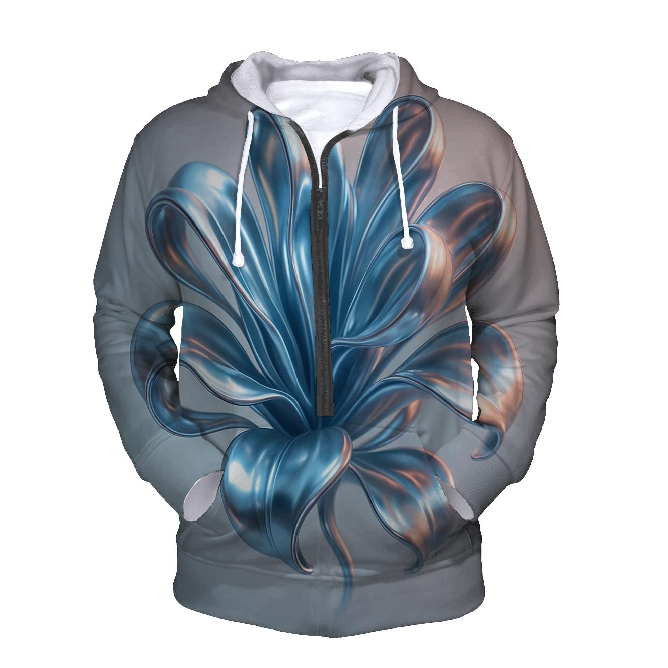 Chrome Mirage Bloom hoodie designs