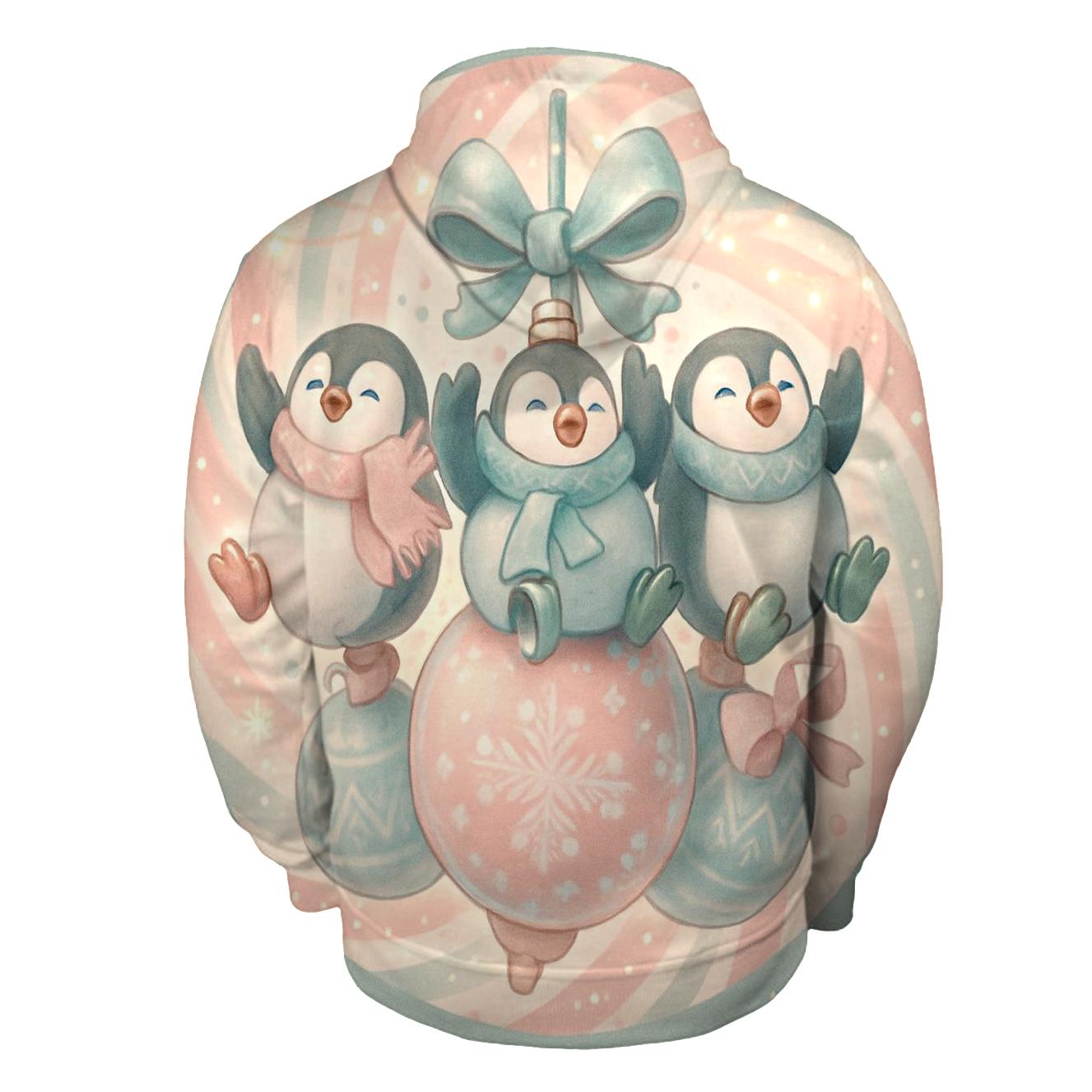 Penguin Ornament Parade Carousel hoodie designs