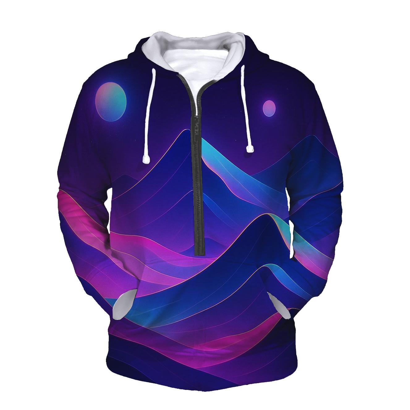 Neon Drift Atlas hoodies fashion