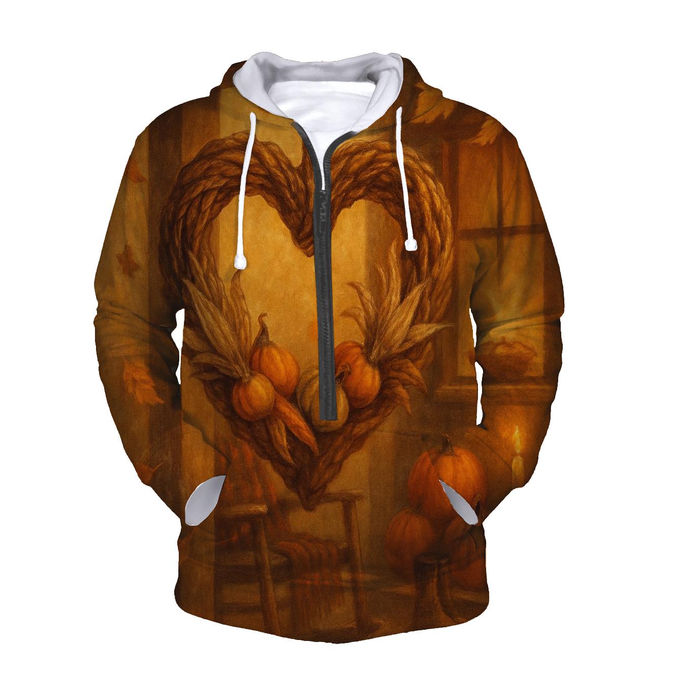 Lanternlit Harvest Porch Welcome hoodie trends