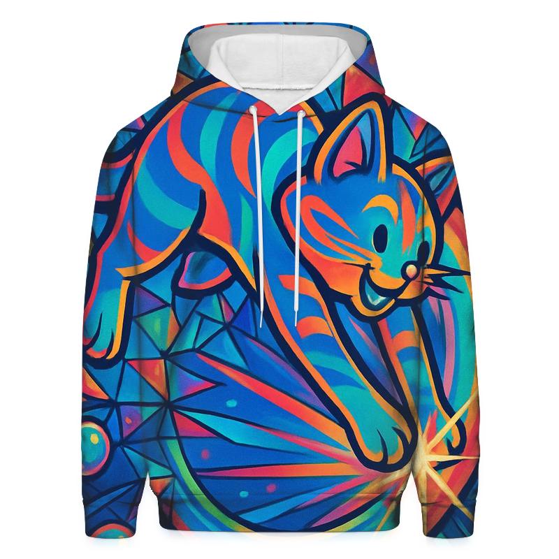 Kaleidoscope Dream Pounce hoodies fashion