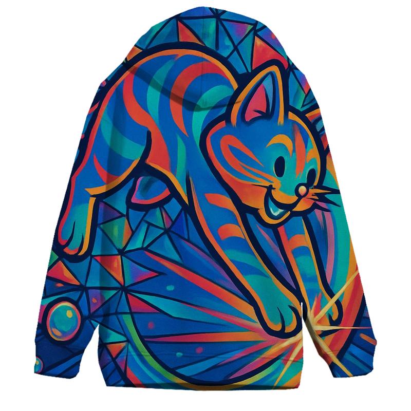 Kaleidoscope Dream Pounce hoodies fashion