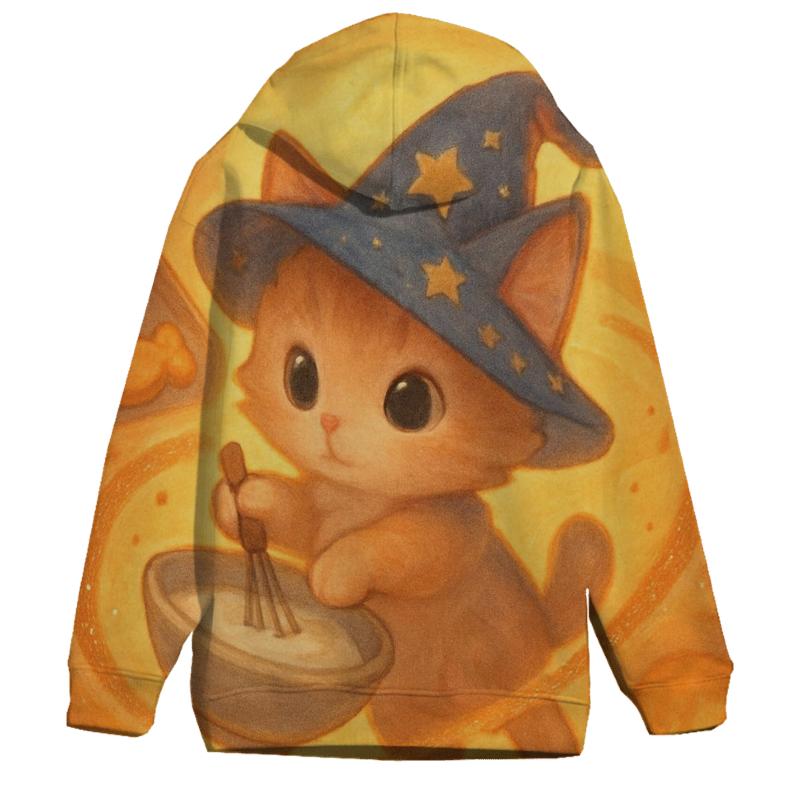 Sunrise Bakery Witch Kitten custom hoodies