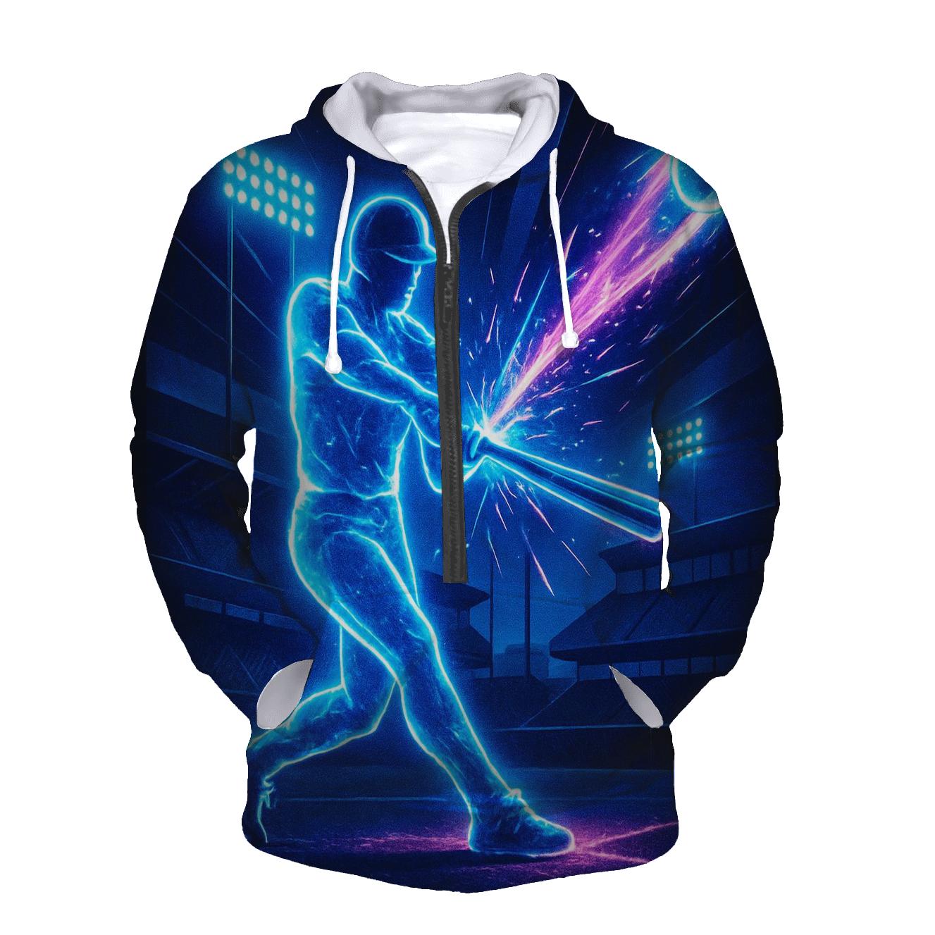 Neon Dugout Night Charge hoodie trends