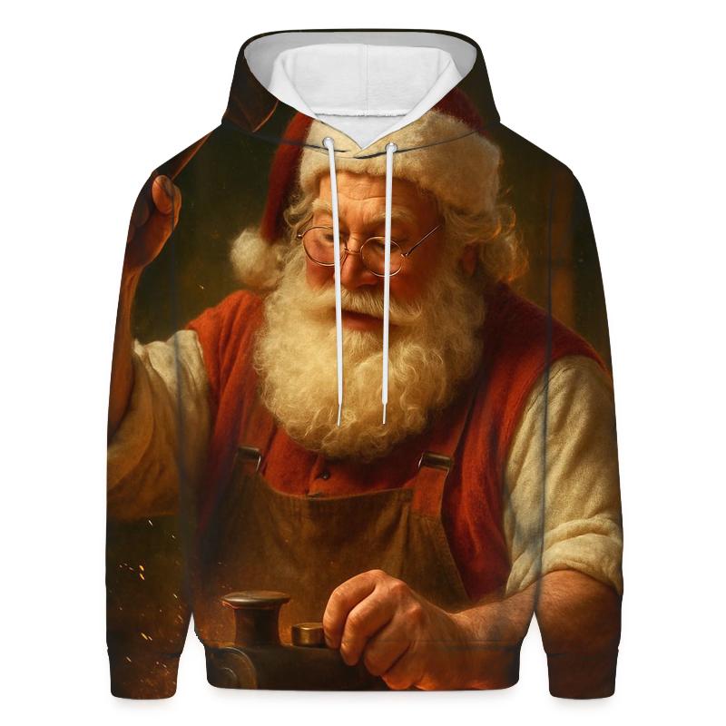 Workshop Emberlight Santa Forge premium hoodies
