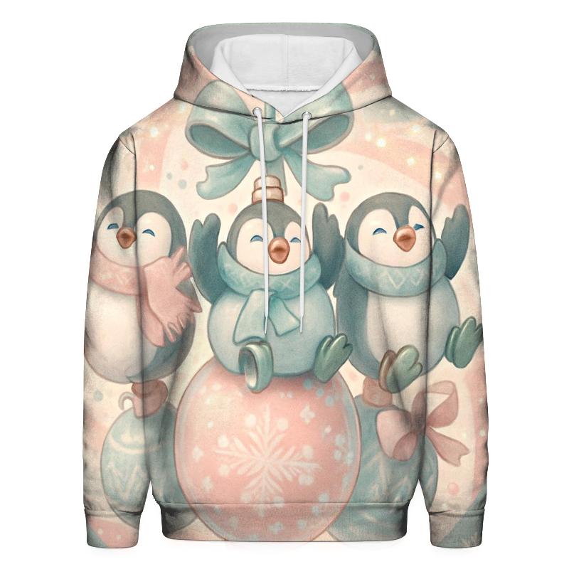 Penguin Ornament Parade Carousel hoodie designs