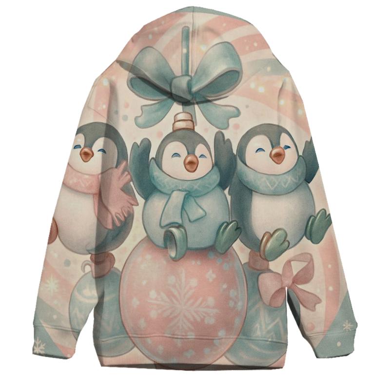 Penguin Ornament Parade Carousel hoodie designs