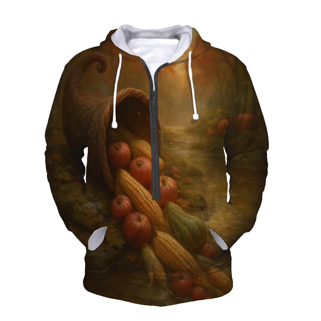 Enchanted Cornucopia River Of Abundance custom hoodies