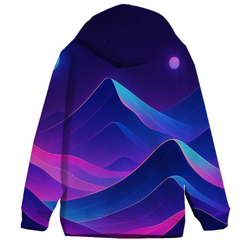 Neon Drift Atlas custom hoodies