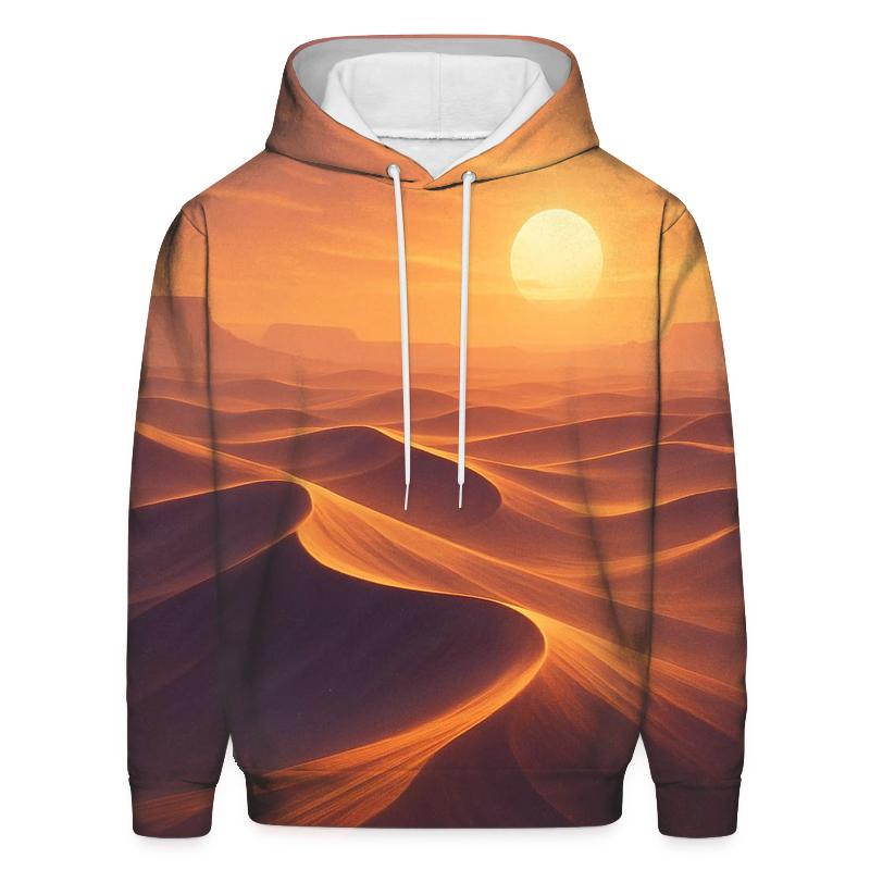 Saffron Dune Long Shadow Waltz premium hoodies