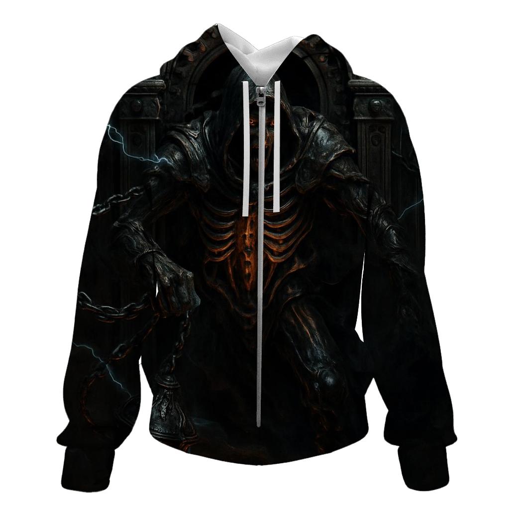 Biomechanical Wraith Of The Iron Crypt hoodie styles