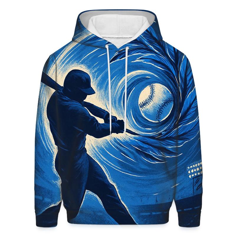 Feather Spiral Swing With Blue Jays Energy hoodies fashion