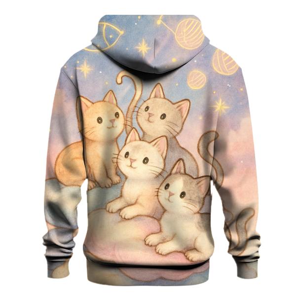 Cloud Pillow Starwatch Kittens pullover hoodies