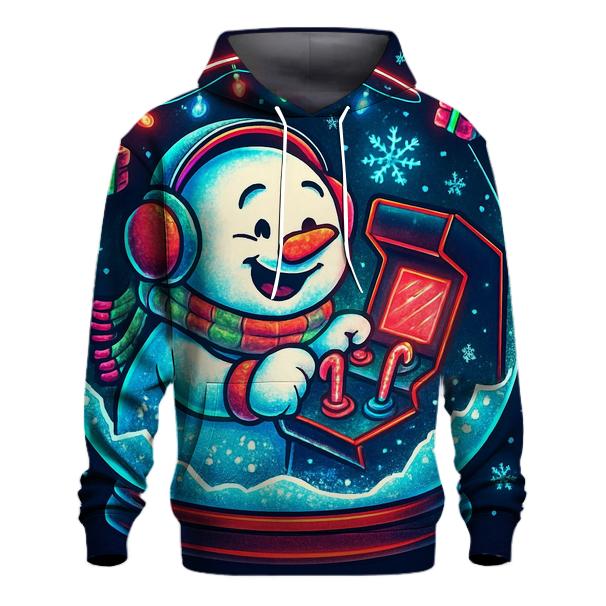 Snow Globe Arcade Chaos pullover hoodies