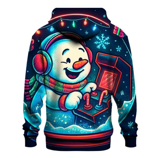 Snow Globe Arcade Chaos pullover hoodies