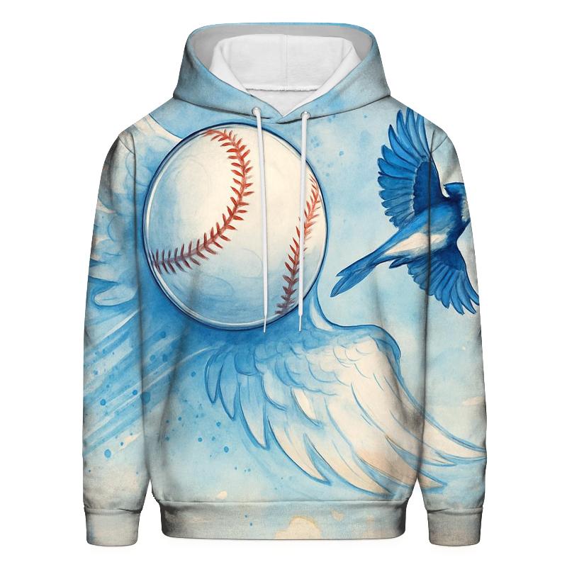 Skywing Baseball Drift, Blue Jays Style heavyweight hoodies