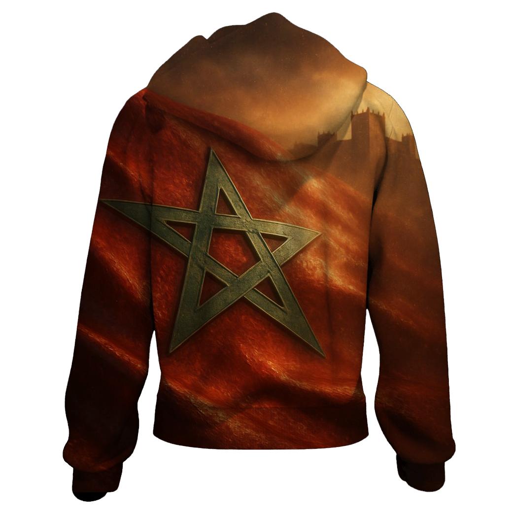 Metal Crest Mirage Of Morocco designer hoodies